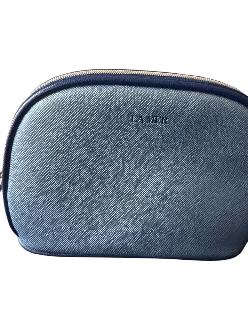 Cosmetics Bags La Mer Blue  Cosmetic Makeup Bags Set of 2